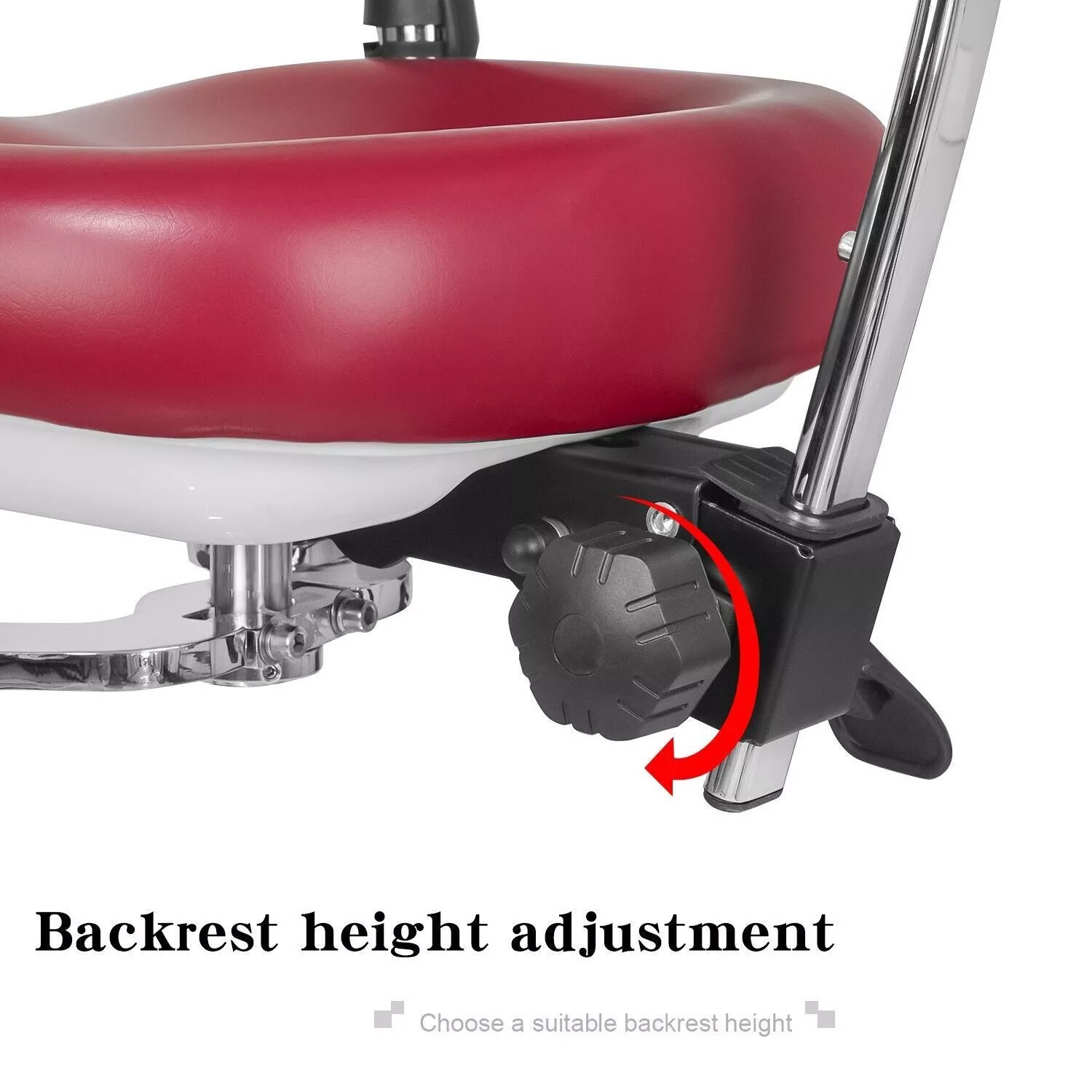 TYTC JKS 037 Dental Medical Microscope Stool Surgeon Chair with Armrest